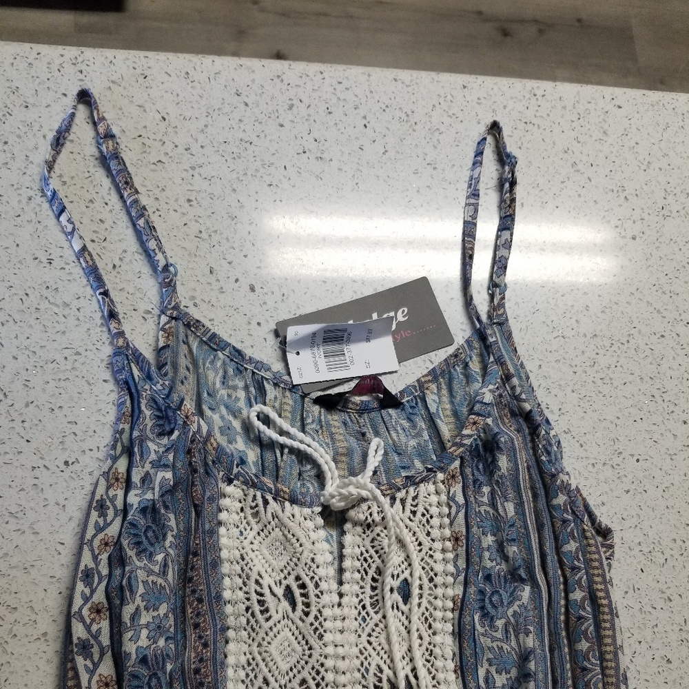 Cute boho maxi dress brand new size M - Picture 3 of 4